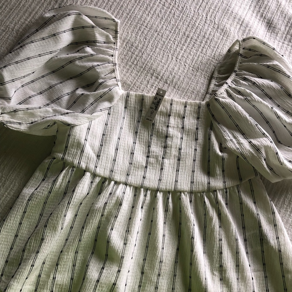 Madewell Puff Sleeve Empire Top